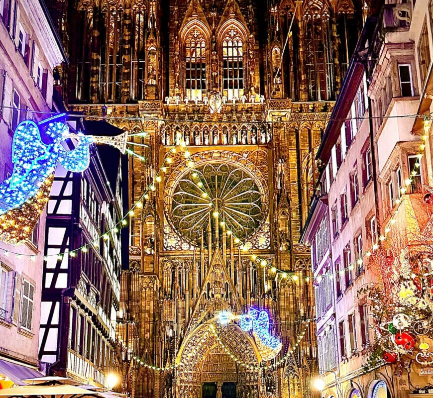 CHƠI CHỢ GIÁNG SINH VÙNG ALSACE (STRASBOURG)