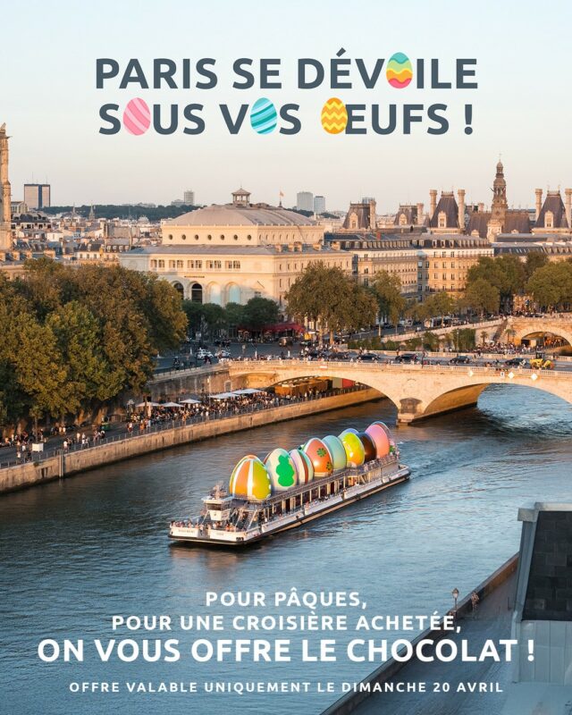 BATEAUX MOUCHES – tàu du lịch biểu tượng của Paris